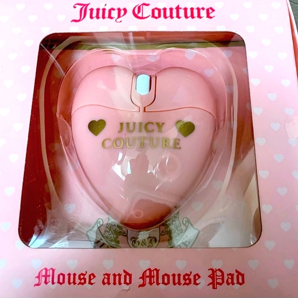 Juicy Couture Accessories Juicy Couture Mouse With Mouse Pad Poshmark
